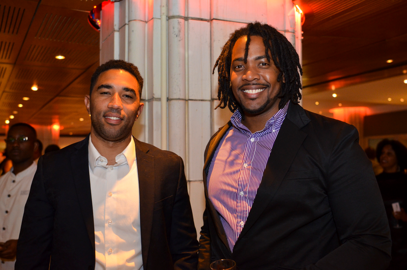 The Root staffer P.J. Rickards and guest